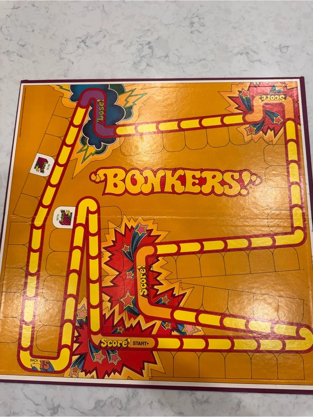 Vintage 1978 Parker Brothers BONKERS! Board Game No. 51 Retro 70s